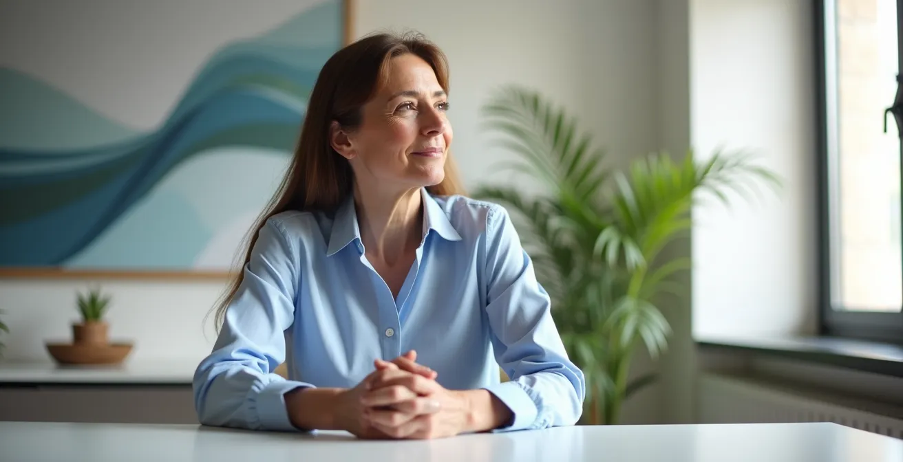 Visual metaphor of market volatility showing calm and turbulent waters